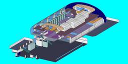 EASE Model of the terminal C2 in Dubai / UAE